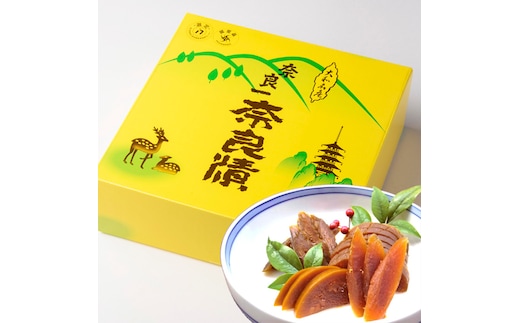 【奈良といえば奈良漬】豪華４種類入り!本格派 桶入り詰合せセット(うり×２、きゅうり×１、すいか×１、守口大根×１)