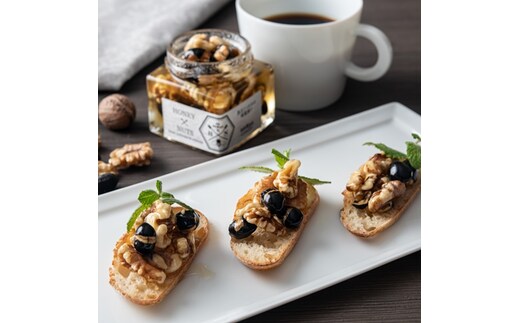 【むろうはちみつ】奈良産純粋はちみつ＆黒豆とくるみの蜂蜜漬け＆はちみつゆずドリンクセット / 国産蜂蜜 父の日 母の日 プレゼント 手土産 お取り寄せ 結婚祝い 内祝い お中元 贈答用 贈り物 暑中見舞い お土産 国産 紅茶 非加熱 無添加 純粋 セット ふるさと納税 ハチミツ 蜂蜜 送料無料