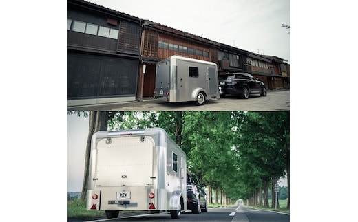 キャンピングトレーラー X-cabin300 スペシャル パッケージ / ふるさと納税 車 アルミボディ 癒し オシャレ空間 キャンプ BBQ ピッツバーグ アウトドア スチール ワークス 送料無料