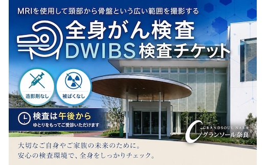 グランソール奈良 ＤＷＩＢＳ 全身がん検査／ がん検査 結婚記念日 父の日 母の日 敬老の日 勤労感謝の日 ギフト プレゼント 奈良県 宇陀市 ふるさと納税