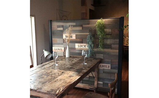 パーテーション 「KUMIKI」 ～組木～ レギュラー／ＫＩＺＡＩＫＵ Ｃ＋ 無垢 手作り おしゃれ インテリア 奈良県 宇陀市