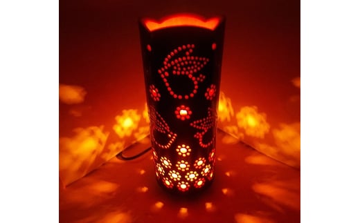 竹あかり うさぎ-2 (表皮剥ぎタイプ) ／ ウサギ 天然素材 行灯 間接照明 フロアランプ 癒し 環境保全 おうち時間 竹灯篭 奈良県 宇陀市