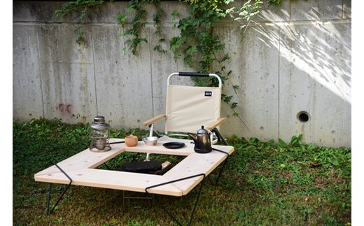 強度 抜群 組立 簡単スクエア テーブル / ふるさと納税 机 持ち運び オシャレ キャンプ BBQ バーベキュー ピッツバーグ アウトドア スチール ワークス 焼肉 ステーキ 鉄板焼 炭火 送料無料