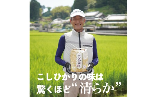 山添村産令和5年収穫 コシヒカリ10kg 低農薬 精米済
