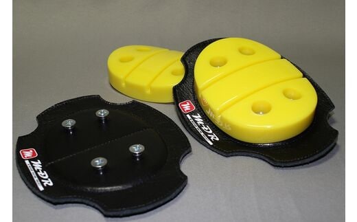 M-DR バンクセンサー (スライダーベースセット ピンク) ／ M-DESIGN 膝当て バイク用品 左右セット 奈良県 田原本町