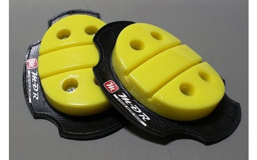 M-DR バンクセンサー (スライダー 黄) ／ M-DESIGN 膝当て バイク用品 奈良県 田原本町