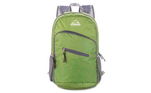 GROWHILL フォルダブルバックパック 14L グリーン ／ ジェイクリエイト 軽量 コンパクトサブバック 登山 鞄 アウトドア ギフト 奈良県 田原本町