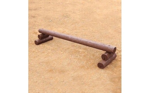 木製平均台 カーキ