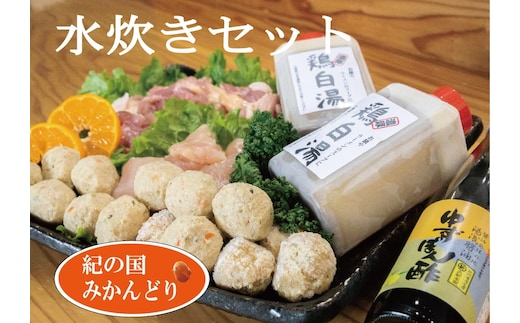 紀の国みかんどり 鶏水炊きセット(A1101-1)