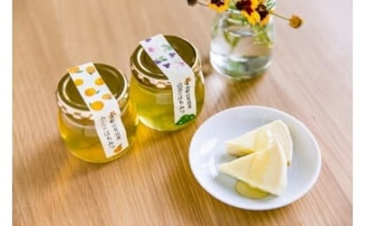 みかんのはちみつ＆山花のはちみつ(A44-1)