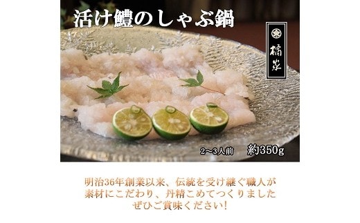 プレミア和歌山の辰ヶ鱧！鱧しゃぶセット２～３人前(A185-2)