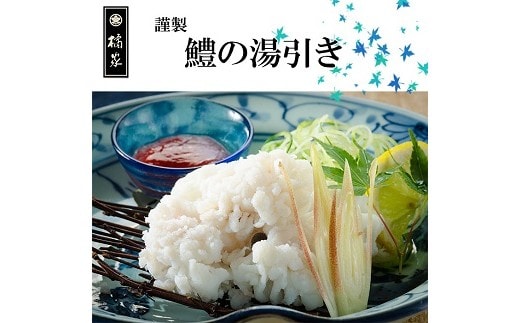 プレミア和歌山の辰ヶ鱧！鱧の湯引き２人前(A186-2)