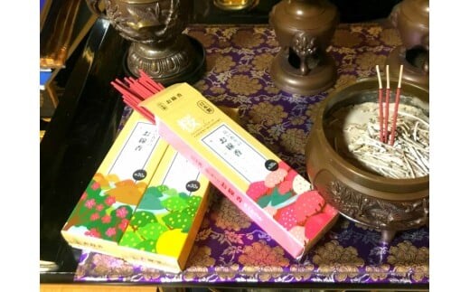 良い香りのお線香セット（ローソク付き）(A319-2)