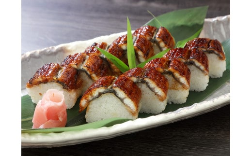 国産炙り鰻棒寿司1本と肝吸い2人前セット(A627-2)