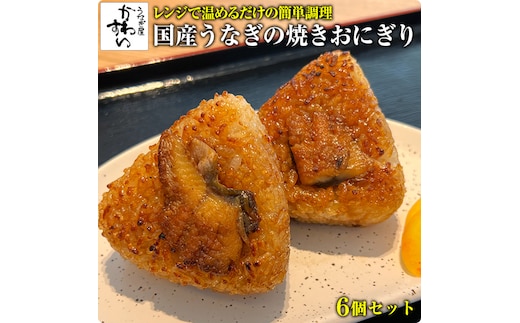 国産うなぎの焼きおにぎり６個セット(A881-1)