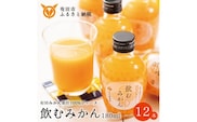 【早和果樹園】飲むみかん12本入（180ml）(A613-3)