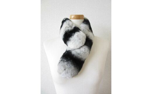 【0014-1】レッキスラビット チンチラ風プリントチョーカー