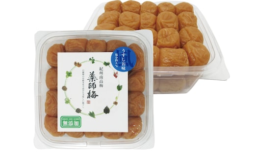 薬師梅『風』うすしお味 800g【0630-4】