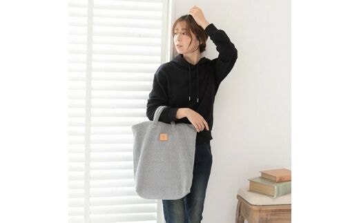 【0733】感動を生む吊り編みの技！天竺ニットデイリータテトート