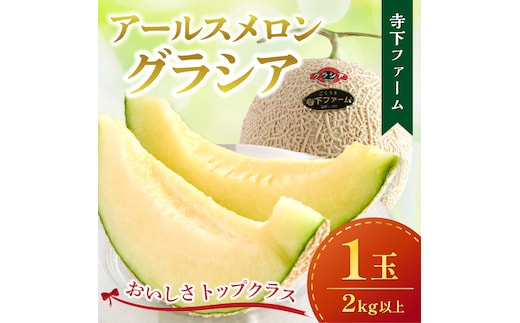 【1127-1】大玉1玉2キロ以上 ごくうま アールスメロングラシア《先行予約》【2026年6月下旬より順次発送予定】