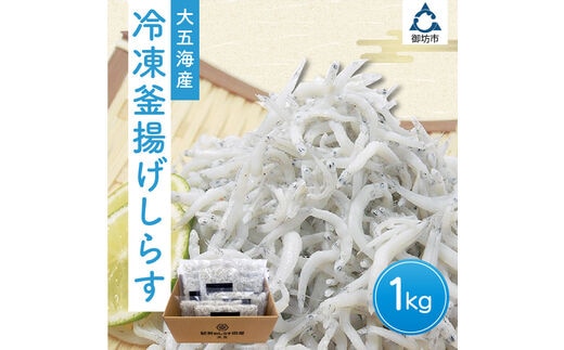 【0812-3】冷凍釜揚げしらす1kg