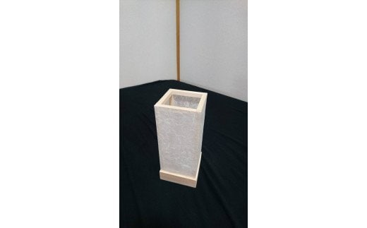 熊野のTOMOSHIBI工作キット ひのき 行灯 【自宅で簡単】 【ikr001】