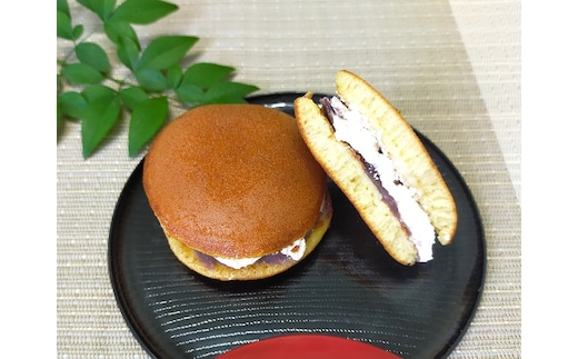 熊野生まれの生どら焼き 10個 【抹茶クリーム×5個、クリーム×5個】【kht002A】