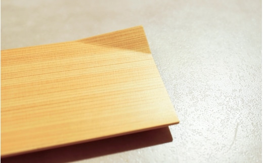 紀州材（ひのき）銘々皿 杢美-Mokuharu- お皿 食器 木製【mkh017】