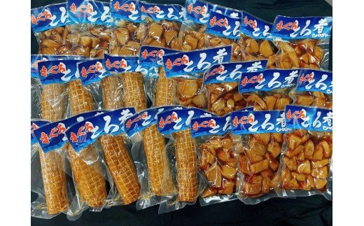 まぐろ とろ煮(180g)×15袋 まぐろ チャーシュー(1本約170g)×10袋 / まぐろ丼 お刺身 カット済み チャーシュー スライス 漬け 小分け 天然マグロ キハダマグロ 簡単調理 おかず ご飯のお供 南紀勝浦産【ttk003】