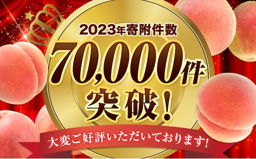 2027年先行予約】4年連続人気no.1 紀の里の桃 もも 桃 約2kg 《2027年6