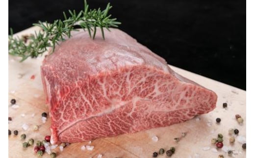 熊野牛 希少部位 ミスジブロック 500g【MT23】