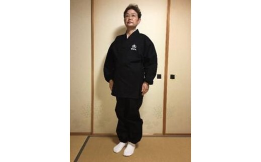 作務衣（冬用）【クロ・Sサイズ】