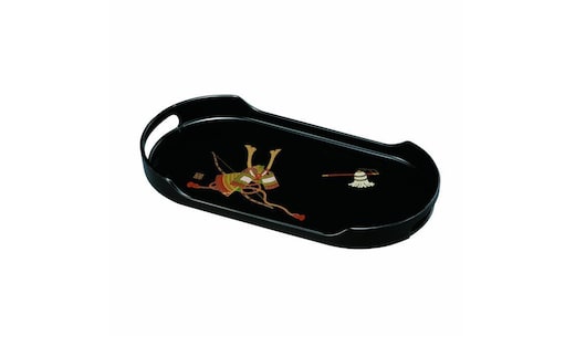 コーヒートレー PC 36cm 黒 かぶと【YG25】