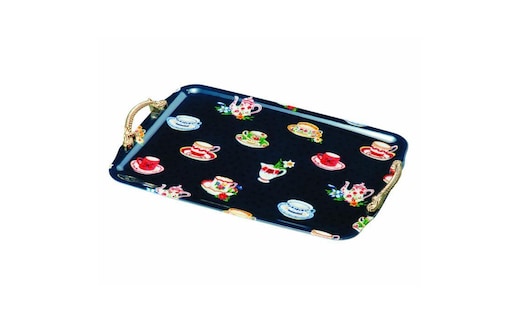 カラートレー 布貼長手盆 46cm カップフレンド【YG35】