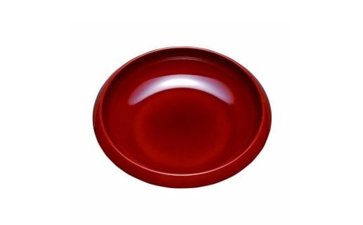 7.5寸 菓子鉢 総春慶塗(コマ型)【YG72】