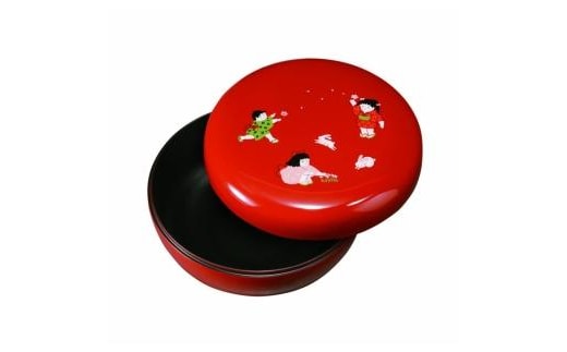 6.0寸 菓子器 ほほえみわらべ 大【YG94】