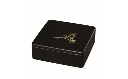 6.0寸 一段重箱 総黒 つゆ草【YG157】