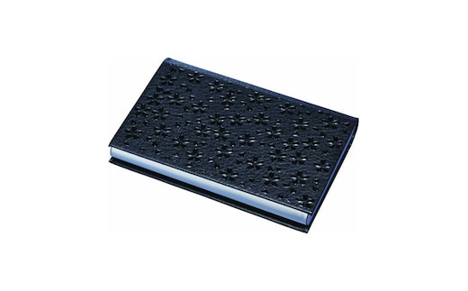 名刺入れ 盛絵さくら 黒 ［YG522］