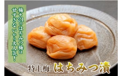 紀州南高梅 はちみつ梅 850g×1箱 ［Kn2］