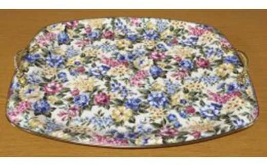 滑り止めトレー フローラ・（金取手付）尺2［YS24］