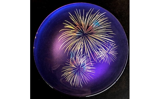 フラットプレートM（花火マジョブルー） ［NF201］