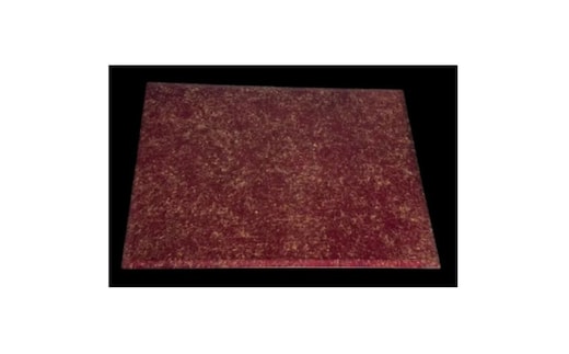 木製 ランチョンマット 乱糸（マット仕上げ）赤溜［NF62］