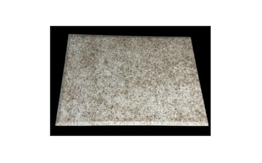 木製 ランチョンマット 乱糸（マット仕上げ）純白［NF63］