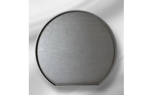 半月トレイ シルバー［NF76］