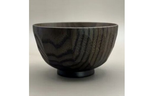 弧汁椀 黒漆［NF97］
