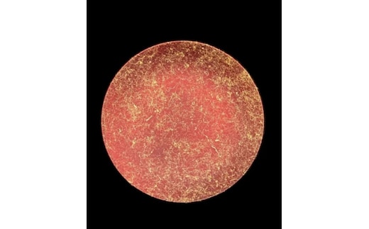 フラットプレート（D）乱糸（マット仕上げ）赤溜［NF107］