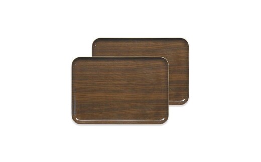 【オーク2枚組】ST ランチョン トレー M 33cm ウッド タツクラフト 【Tk93】