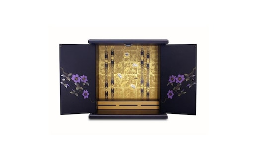 タツクラフト 紀州塗り ミニ仏壇 小 鉄仙 【Tk239】