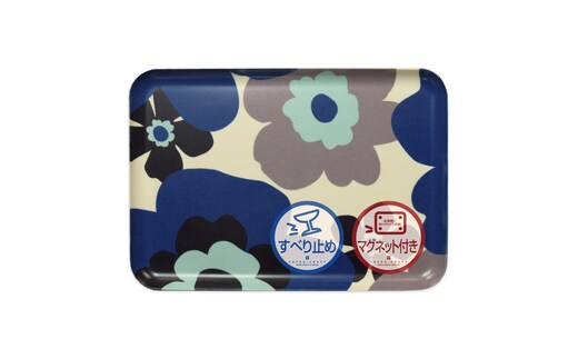 TATSU-CRAFT マグネットトレー M 33cm フフラ RB ロイヤルブルー すべり止め付き ［Tk1089］