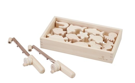 国産檜 おもちゃ IKONIH／アイコニー 魚釣りセット